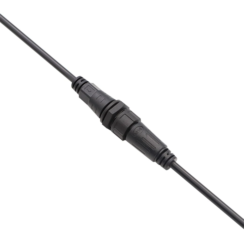 M16 5 Pin-keermega veekindel pistik IP67