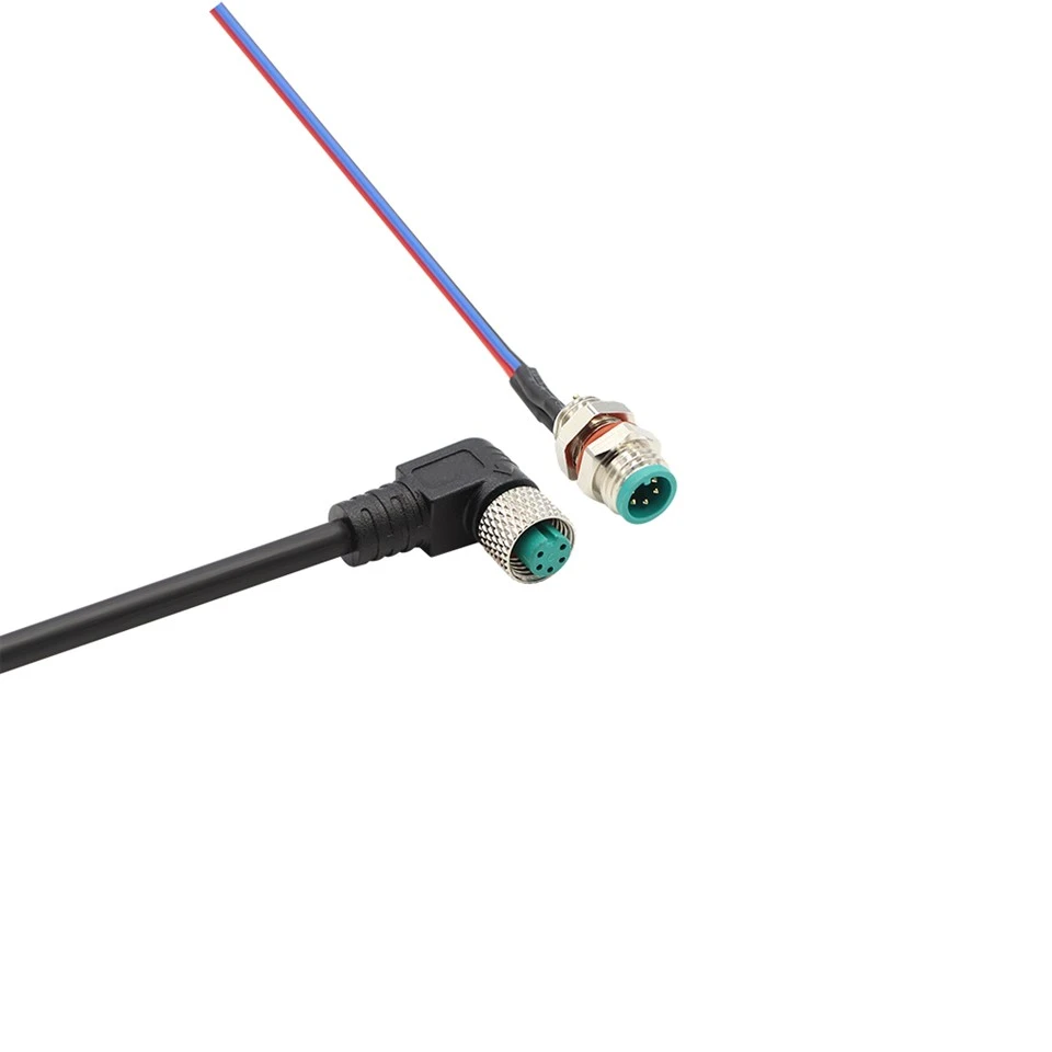 M8 3 Pin-keermega veekindel pistik IP67